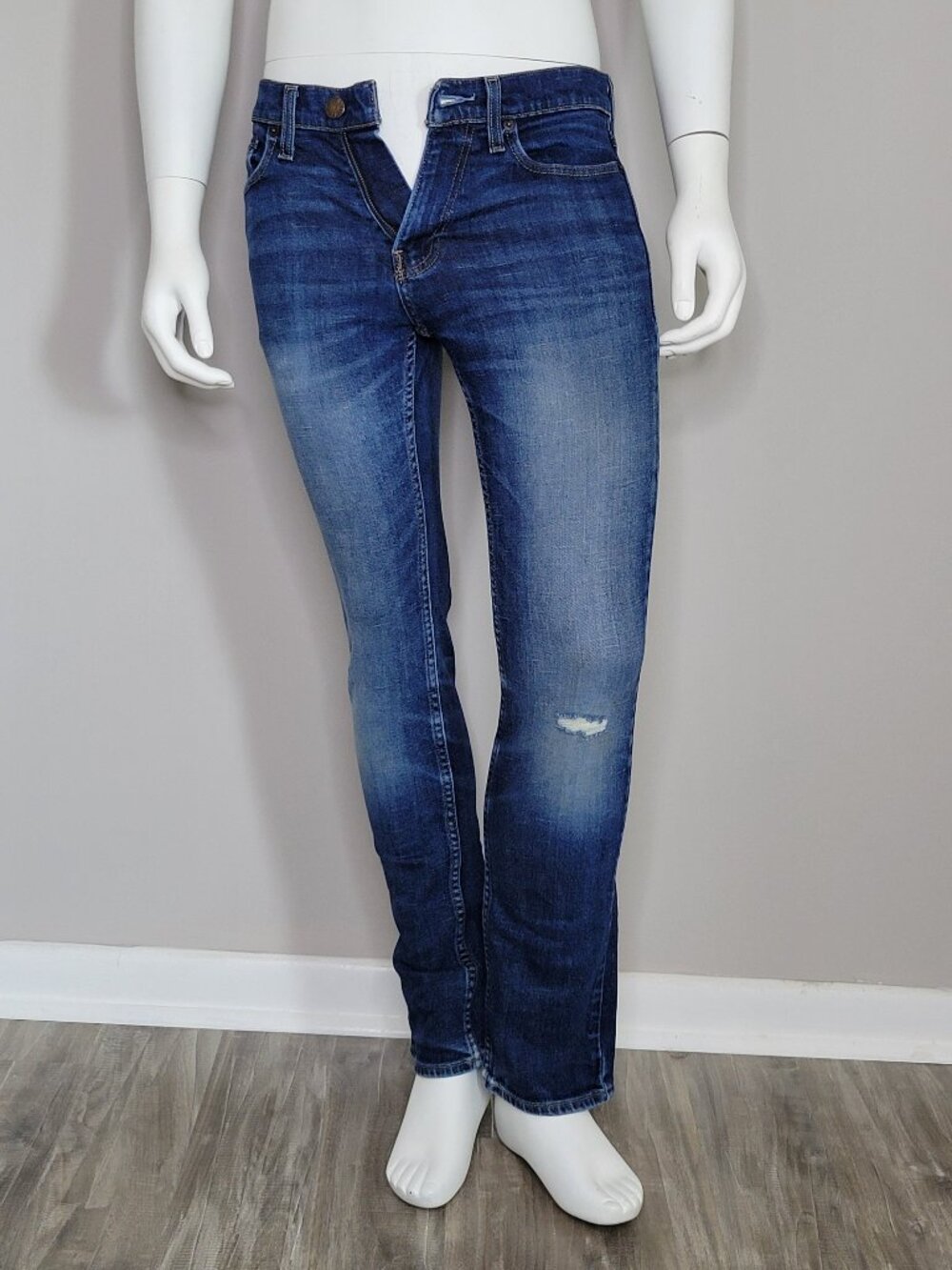 Hollister California 1922 Slim Straight Jeans Zipper Fly Marked 29 X 32 Men's